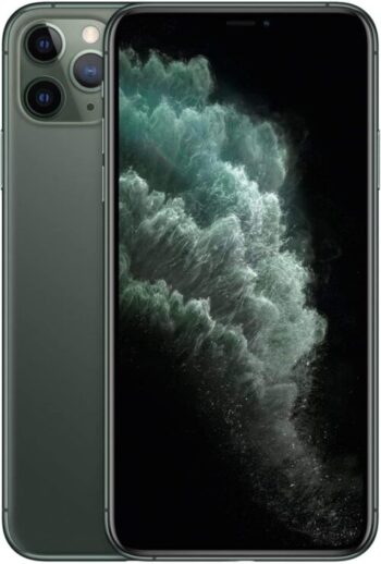 Apple iPhone 11 Pro Max, 64GB, Midnight Green